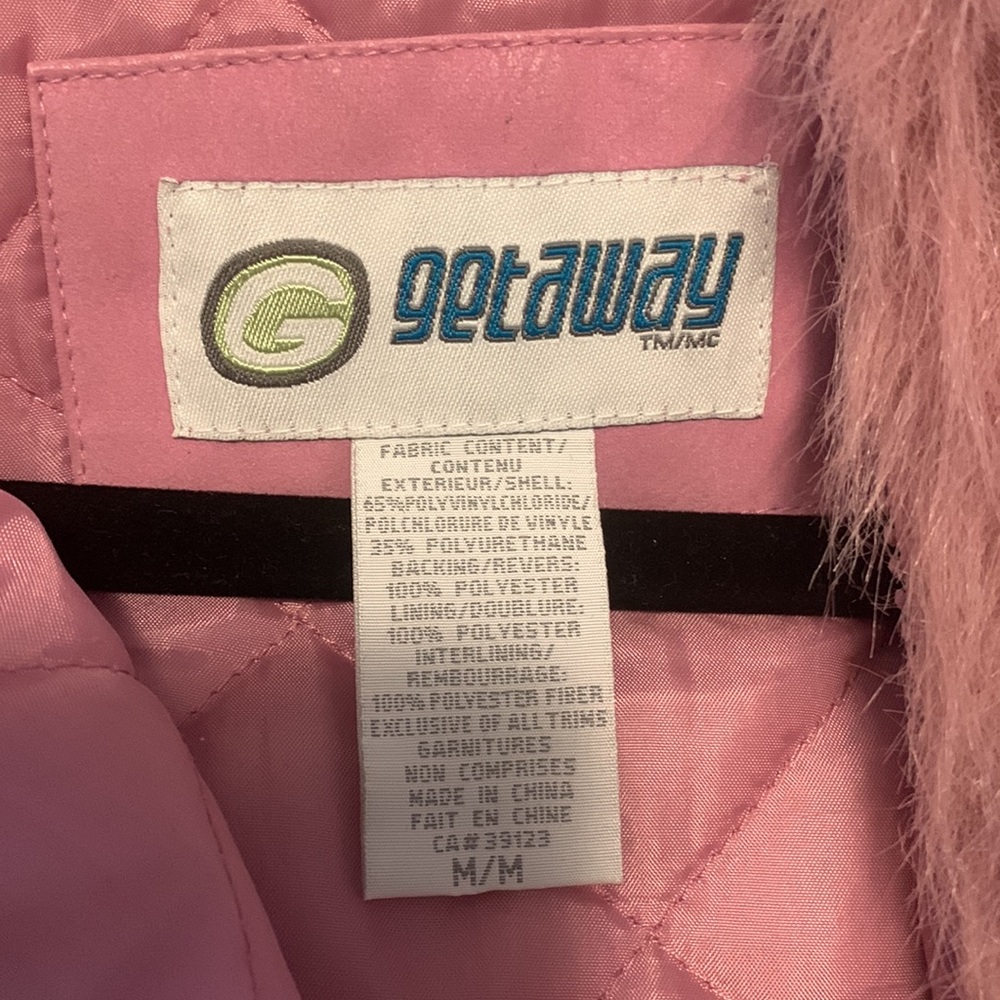 Pink getaway jacket - Picture 3 of 3